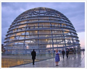 Bundestag dome - moving to berlin